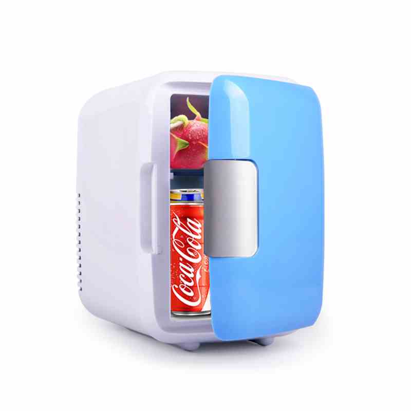 4LCar mounted mini refrigerator Outdoor dormitory small refrigerator Portable car refrigerator for both home and car use