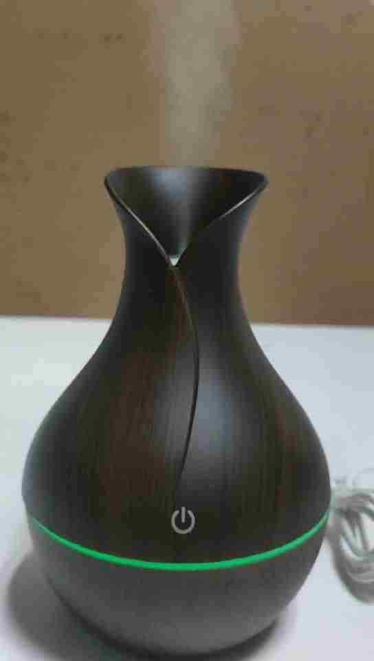 Wood grain vase humidifier Aromatherapy machine Car mounted office and household use